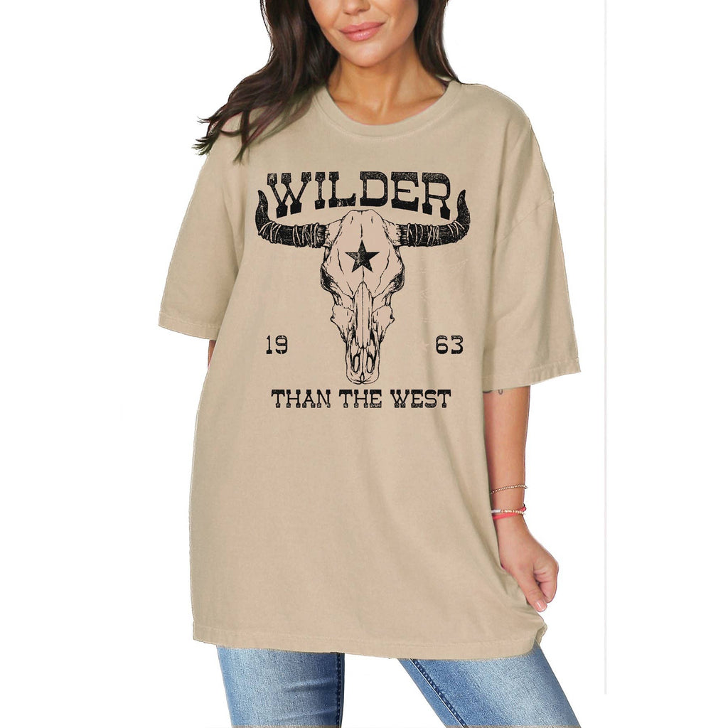 Wilder Than the West Oversized - Adult & Kids T-Shirts, Sweatshirts & Hoodies apparel design preview 1