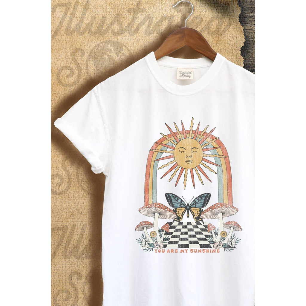 You Are My Sunshine Vintage Graphic - Adult & Kids T-Shirts, Sweatshirts & Hoodies apparel design preview 1