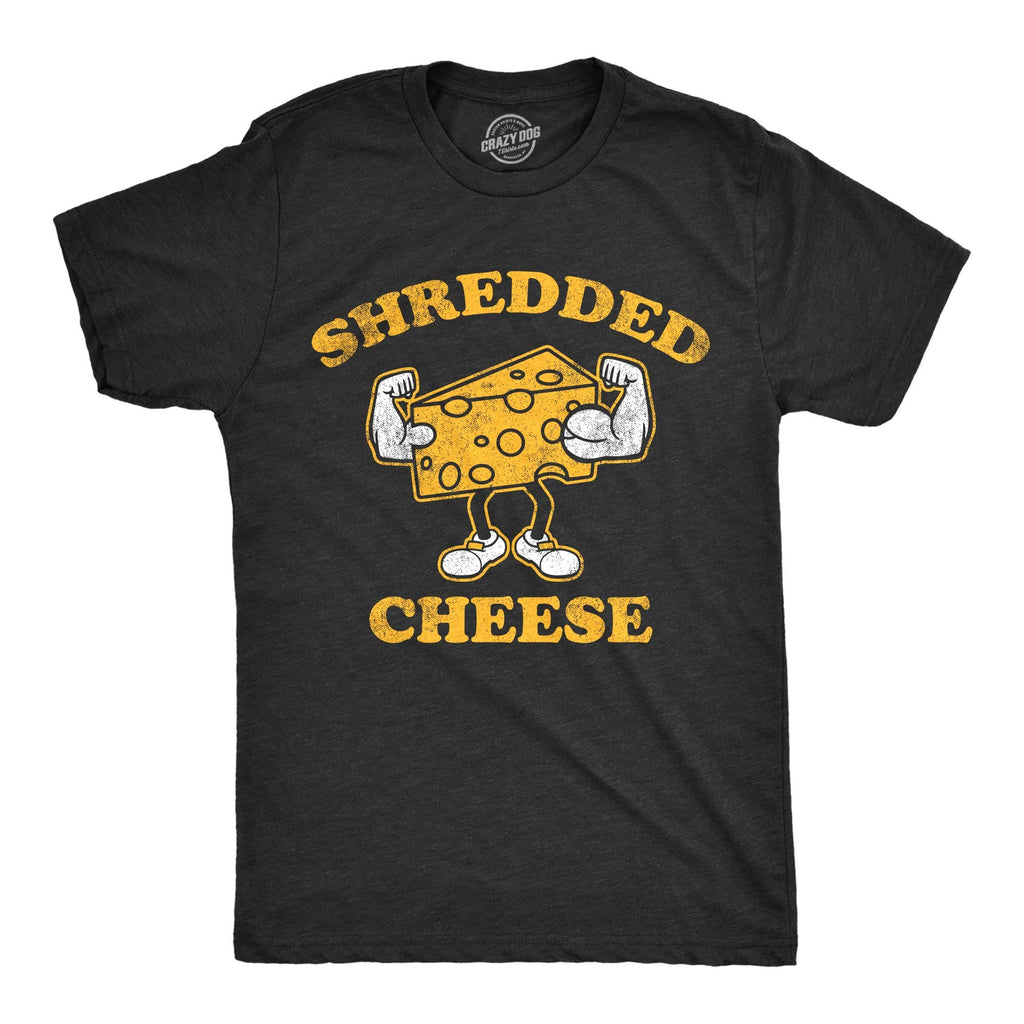 Shredded Cheese Men's - Adult & Kids T-Shirts, Sweatshirts & Hoodies apparel design preview 1