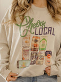 Cheers Local Brew Sand Thrifted Graphic - Adult & Kids T-Shirts, Sweatshirts & Hoodies apparel design preview 1