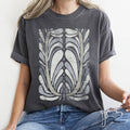 Boho Folk Art Vintage Flower - Adult & Kids T-Shirts, Sweatshirts & Hoodies apparel design preview 1