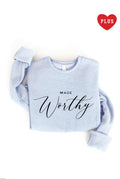 Made Worthy Plus Graphic - Adult & Kids T-Shirts, Sweatshirts & Hoodies apparel design preview 1
