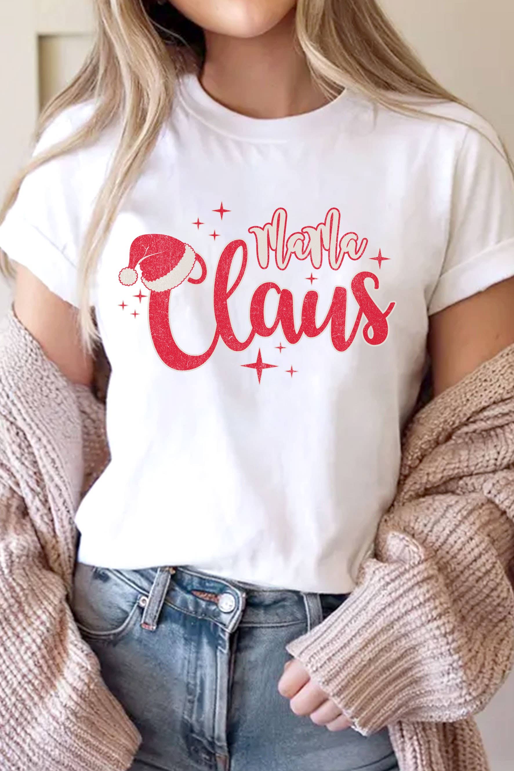 Mama Claus Christmas Graphic - Adult & Kids T-Shirts, Sweatshirts & Hoodies apparel design preview 1