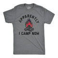 Apparently I Camp Now Men's - Adult & Kids T-Shirts, Sweatshirts & Hoodies apparel design preview 1