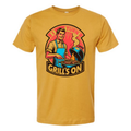 I Turn Grill's On Grilling Bbq Multi Color Print - Adult & Kids T-Shirts, Sweatshirts & Hoodies apparel design preview 1