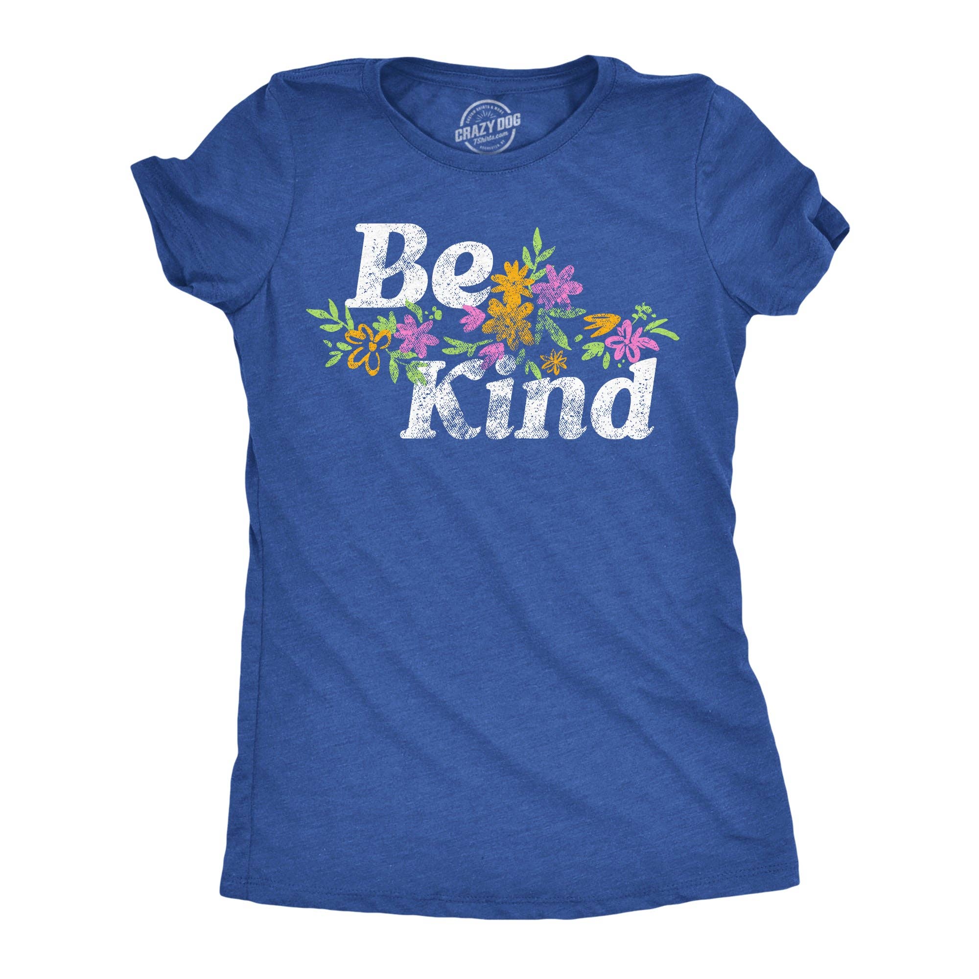 Be Kind Floral Women's - Adult & Kids T-Shirts, Sweatshirts & Hoodies apparel design preview 1