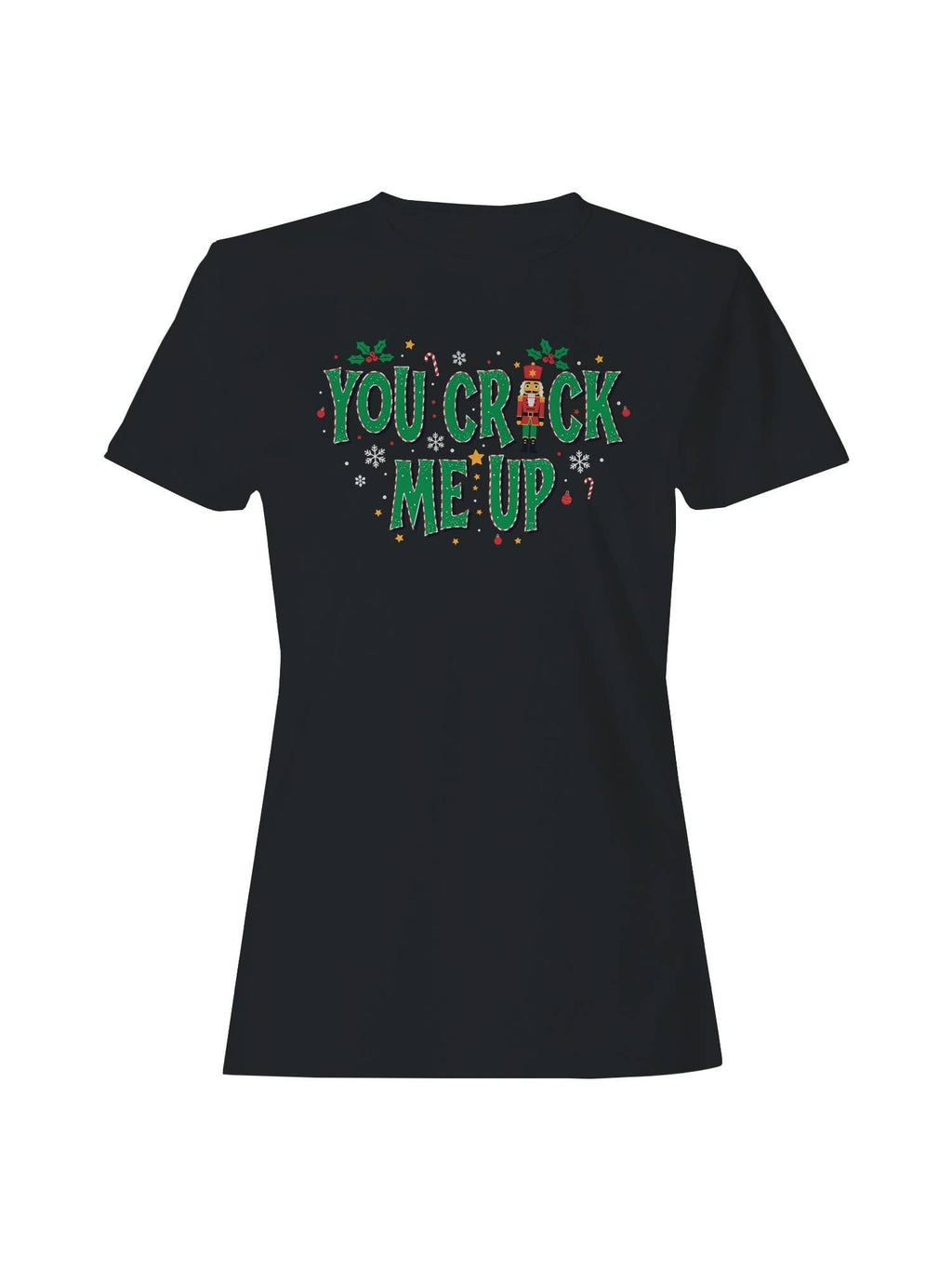 Festive Nutcracker Humor Design Women's - Adult & Kids T-Shirts, Sweatshirts & Hoodies apparel design preview 1