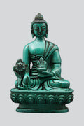 Green Medicine Buddha Resin Statue (CL-200) - Adult & Kids T-Shirts, Sweatshirts & Hoodies apparel design preview 1