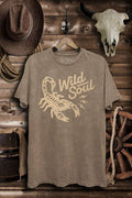 Wild Soul Scorpio Graphic Top - Adult & Kids T-Shirts, Sweatshirts & Hoodies apparel design preview 1