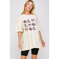 Coquette Fourth of July Graphic Oversized - Adult & Kids T-Shirts, Sweatshirts & Hoodies apparel design preview 1