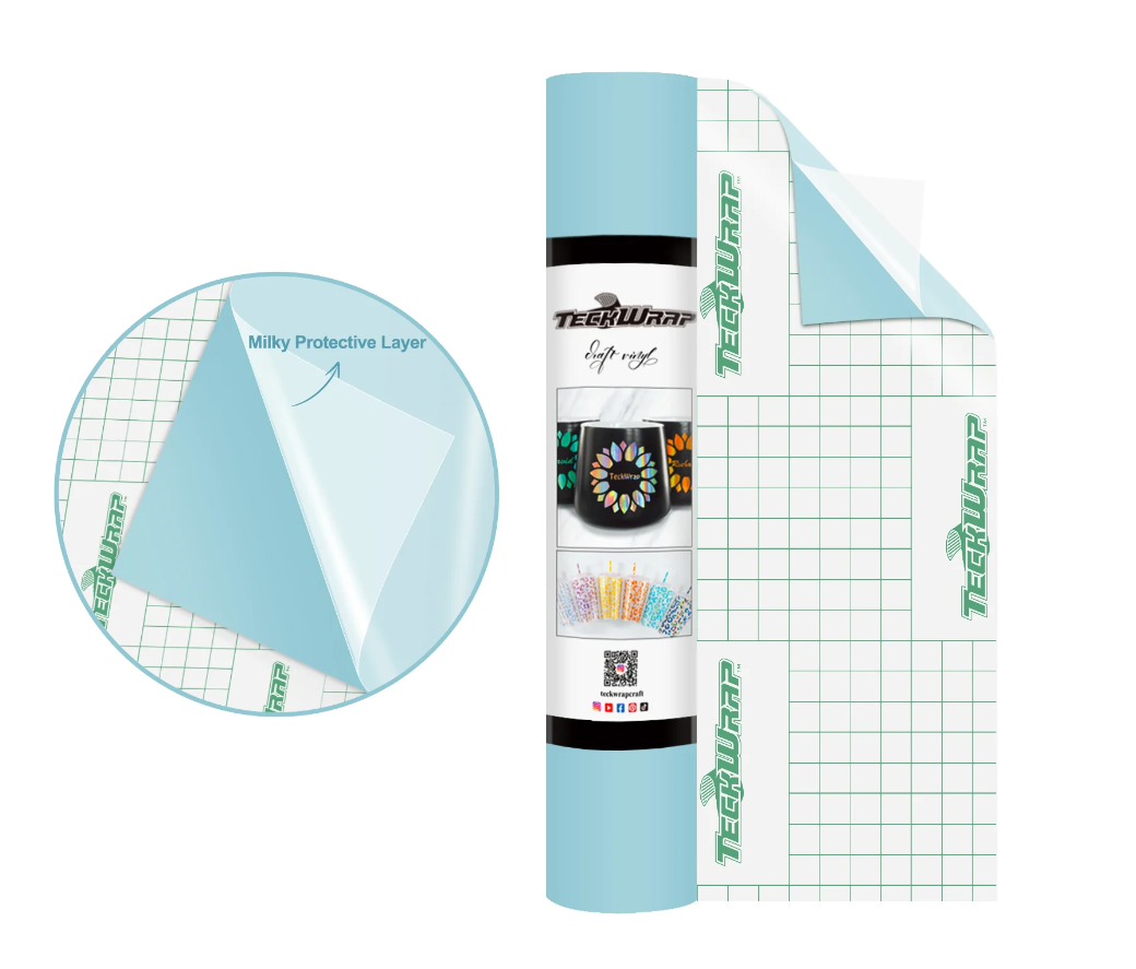 Teckwrap 001M Series Matte Craft Vinyl 12" X 5' Roll - Adult & Kids T-Shirts, Sweatshirts & Hoodies apparel design preview 1