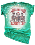 Look At Me Being Festive and Sh*T Christmas Bleached - Adult & Kids T-Shirts, Sweatshirts & Hoodies apparel design preview 1