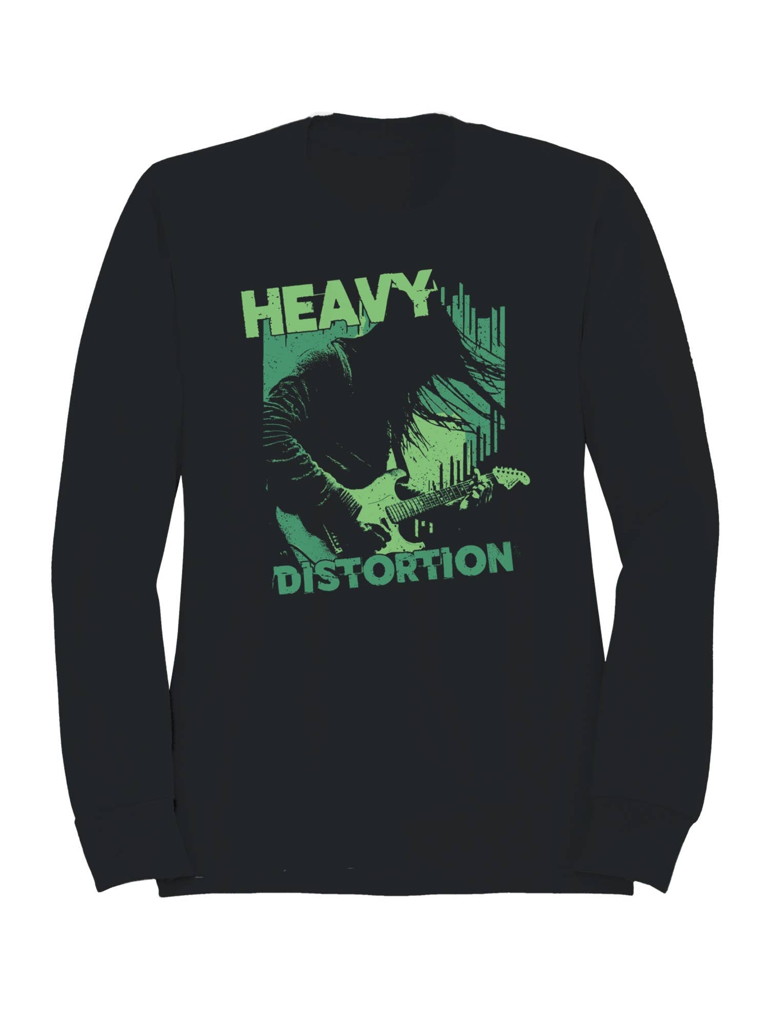 Heavy Distortion Guitar Art Men's - Adult & Kids T-Shirts, Sweatshirts & Hoodies apparel design preview 1
