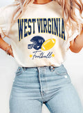 West Virginia Football Graphic - Adult & Kids T-Shirts, Sweatshirts & Hoodies apparel design preview 1