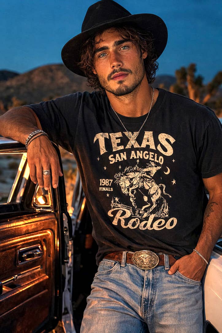 San Angelo Rodeo - Adult & Kids T-Shirts, Sweatshirts & Hoodies apparel design preview 1