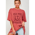 Wild West Cowboy Graphic Oversized - Adult & Kids T-Shirts, Sweatshirts & Hoodies apparel design preview 1