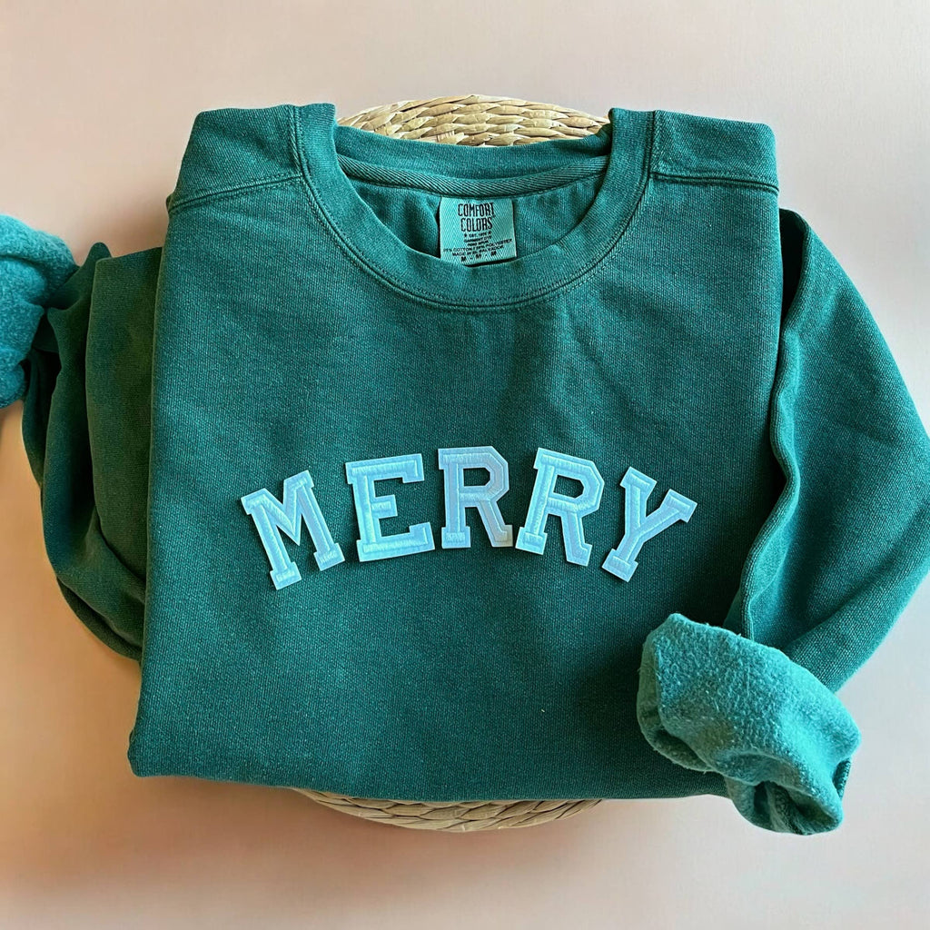 Comfort Colors Merry Christmas Women - Adult & Kids T-Shirts, Sweatshirts & Hoodies apparel design preview 1