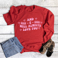 Valentine I E Love You - Adult & Kids T-Shirts, Sweatshirts & Hoodies apparel design preview 1