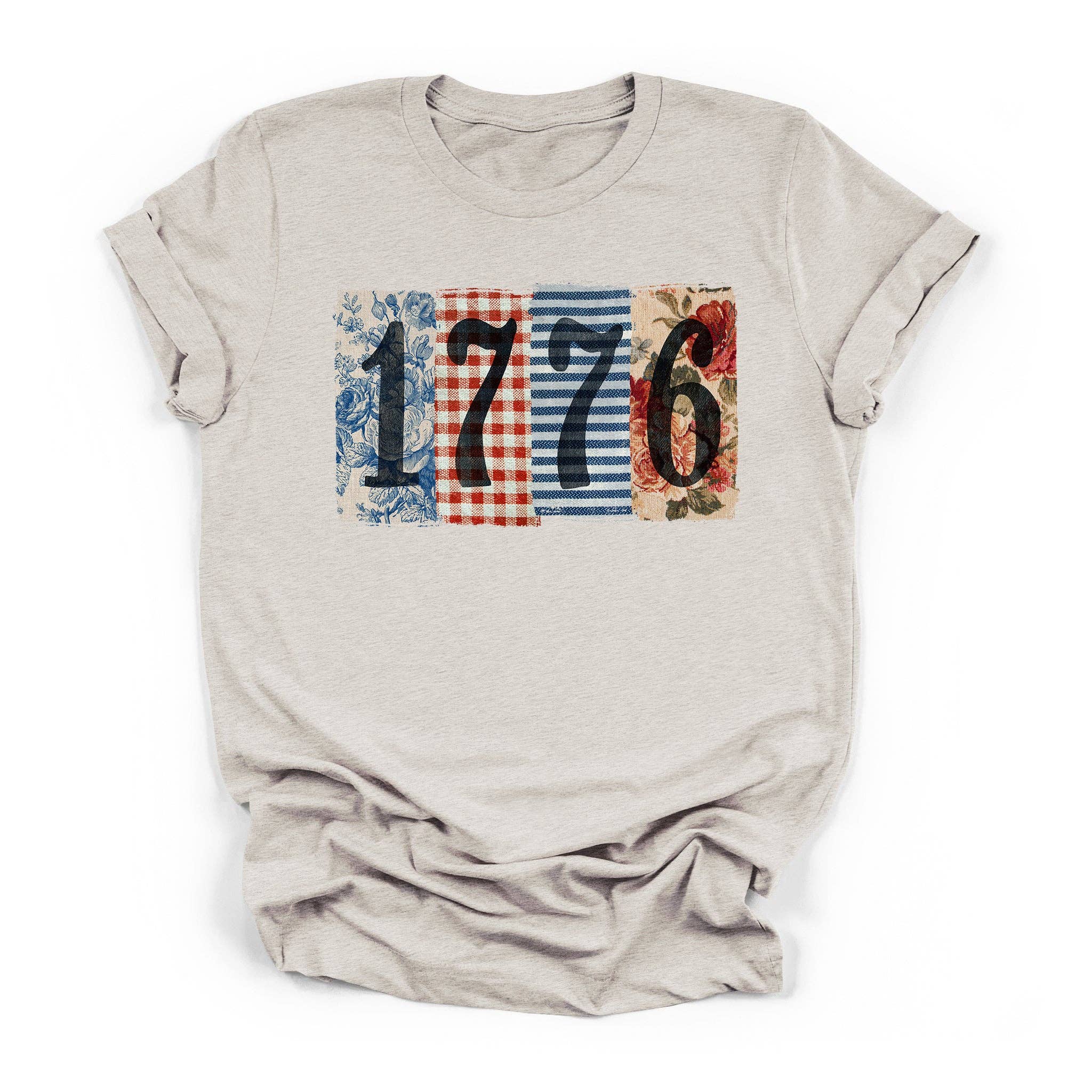 Patchwork 1776 - Adult & Kids T-Shirts, Sweatshirts & Hoodies apparel design preview 1