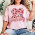 Retro Love Bug Valentine's Day Graphic Gildan - Adult & Kids T-Shirts, Sweatshirts & Hoodies apparel design preview 1