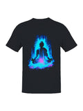 Tranquil Blue Buddha Illumination Men's - Adult & Kids T-Shirts, Sweatshirts & Hoodies apparel design preview 1