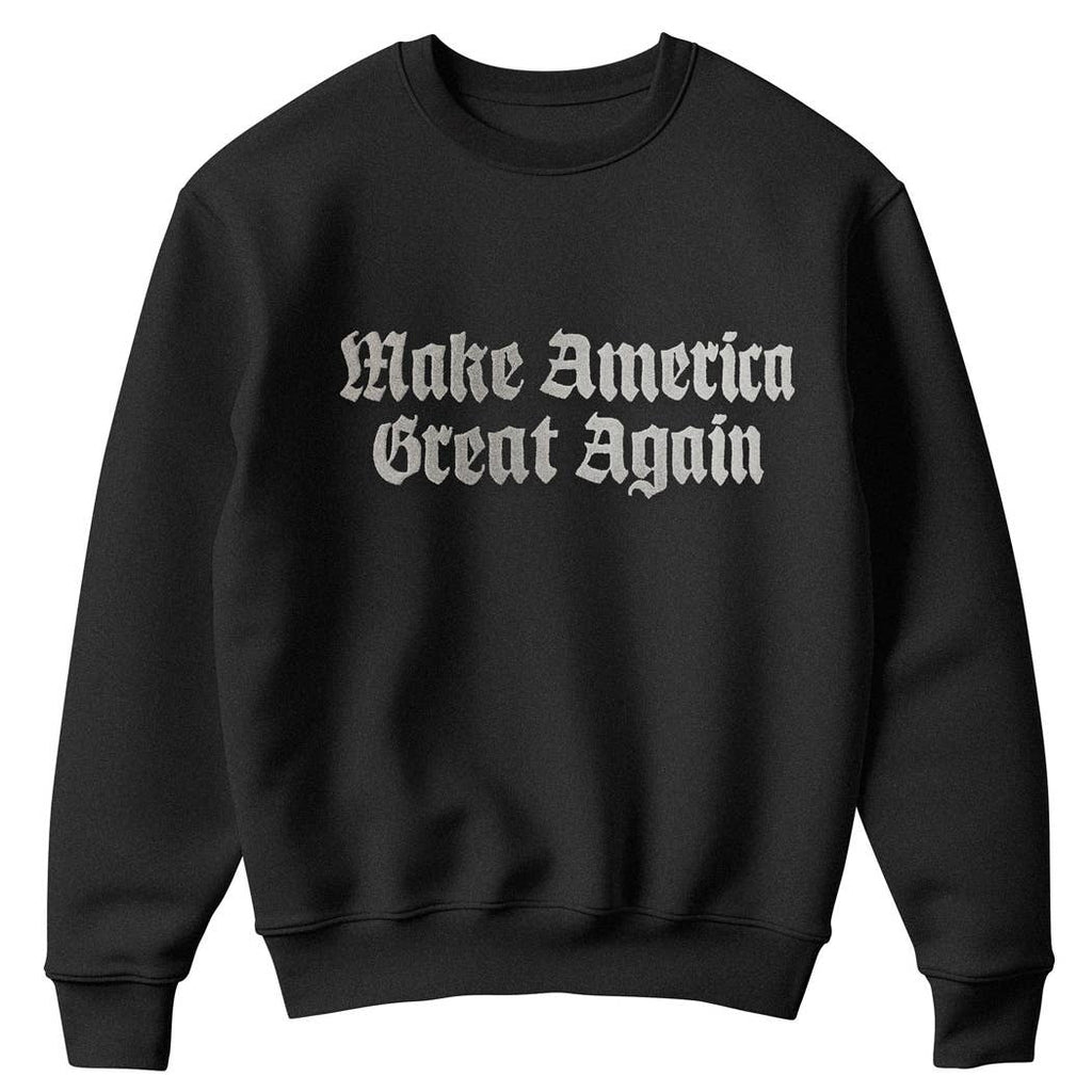 Make America Great Again Text Fleece - Adult & Kids T-Shirts, Sweatshirts & Hoodies apparel design preview 1