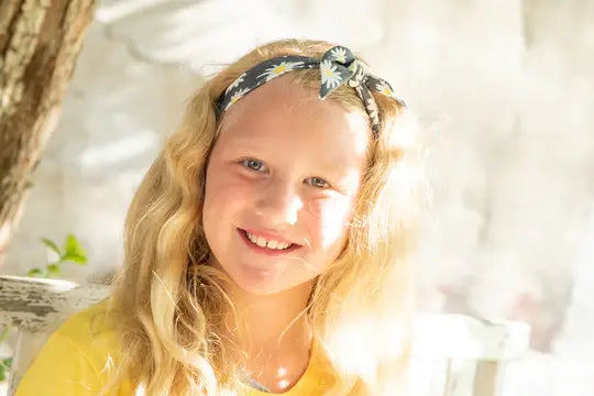 Top Knot Headband Floral - Adult & Kids T-Shirts, Sweatshirts & Hoodies apparel design preview 1