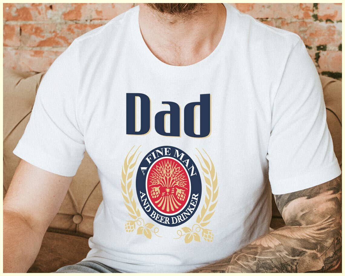 Dad Beer Logo Funny Father's Day T- - Adult & Kids T-Shirts, Sweatshirts & Hoodies apparel design preview 1
