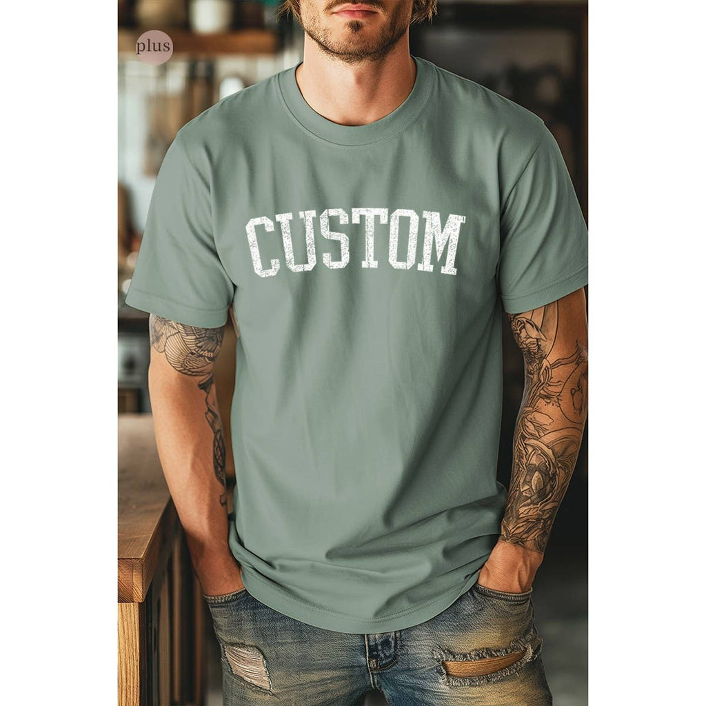 Custom Design Man Vintage Graphic Plus - Adult & Kids T-Shirts, Sweatshirts & Hoodies apparel design preview 1
