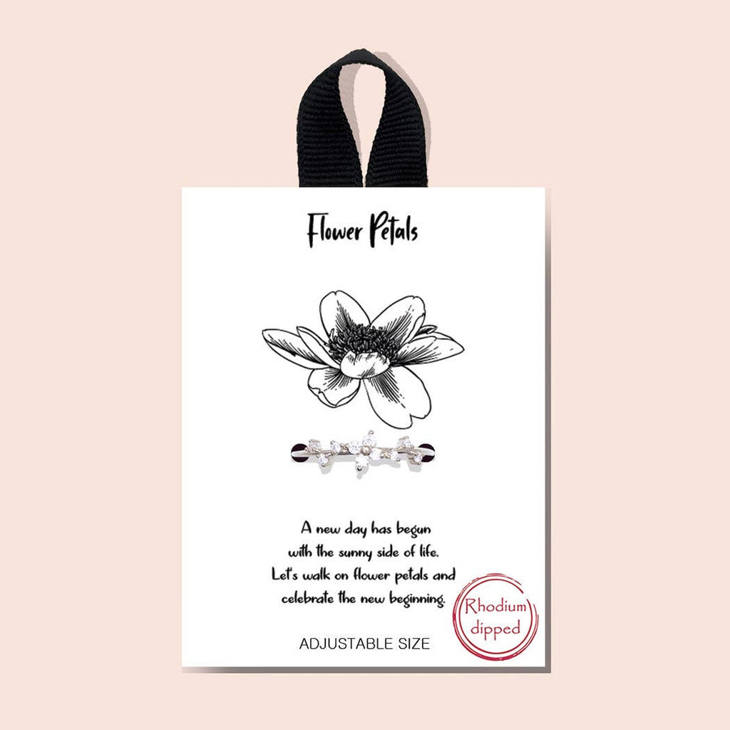Cz Gold-Dipped Flower Petals Adjustable Ring - Adult & Kids T-Shirts, Sweatshirts & Hoodies apparel design preview 1