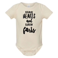 Breakin' Hearts and Blastin' Farts Baby Onesie - Adult & Kids T-Shirts, Sweatshirts & Hoodies apparel design preview 1