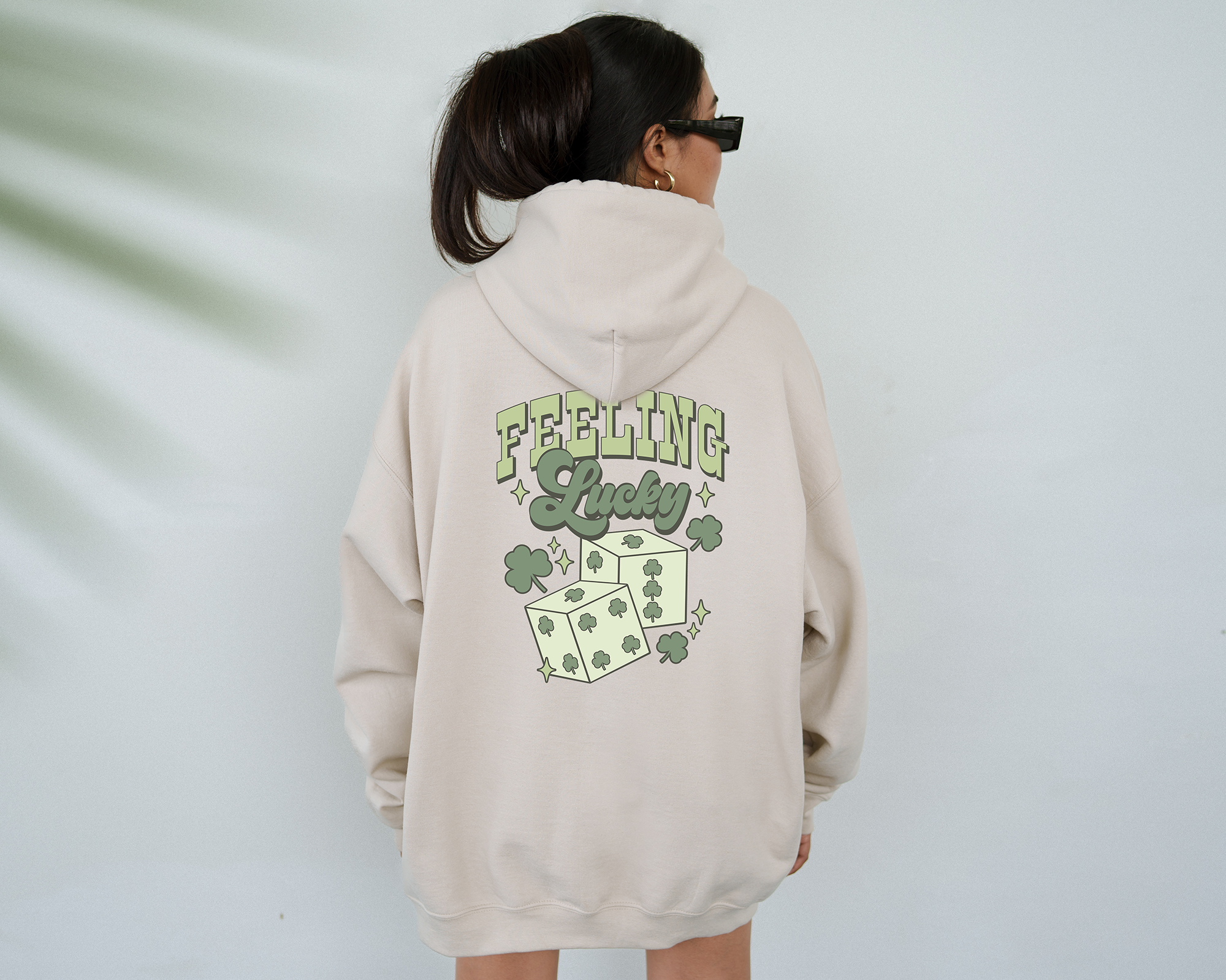 St. Patrick's Day, Hooded Feeling Lucky - Adult & Kids T-Shirts, Sweatshirts & Hoodies apparel design preview 1