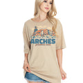 Unisex Oversized -Arches - Adult & Kids T-Shirts, Sweatshirts & Hoodies apparel design preview 1