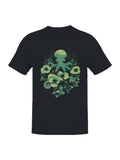 Octopus Blossom Symphony Men's - Adult & Kids T-Shirts, Sweatshirts & Hoodies apparel design preview 1