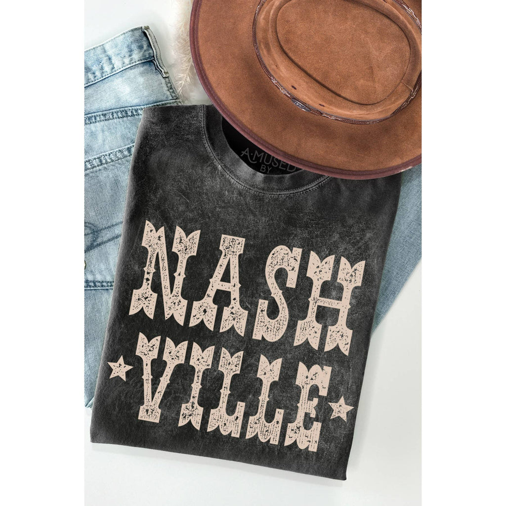 Nashvill Vintage Mineral Wash - Adult & Kids T-Shirts, Sweatshirts & Hoodies apparel design preview 1