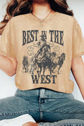 Best in the West Cowboy Mineral Graphic - Adult & Kids T-Shirts, Sweatshirts & Hoodies apparel design preview 1