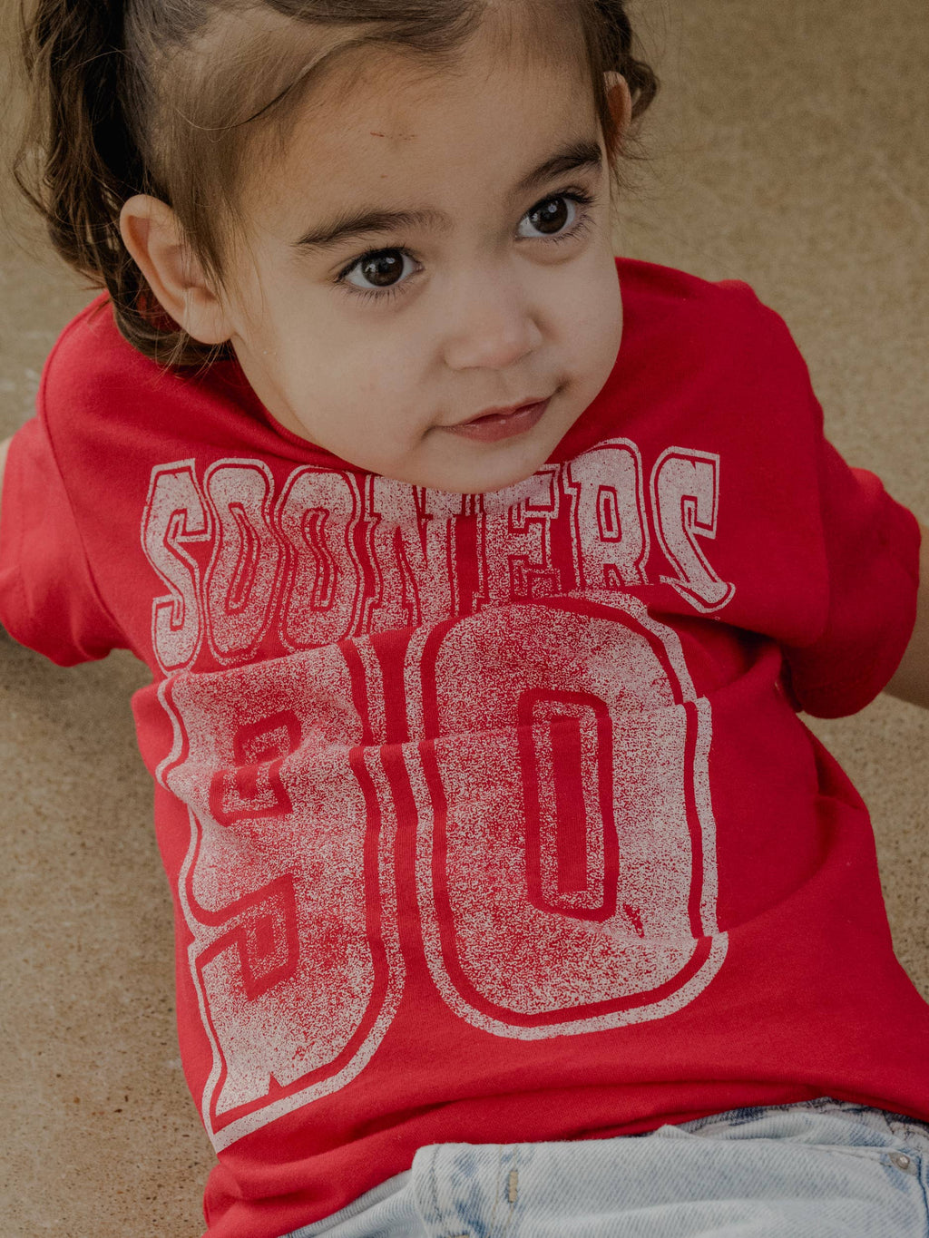 Children's Ou Sooners Player Red - Adult & Kids T-Shirts, Sweatshirts & Hoodies apparel design preview 1