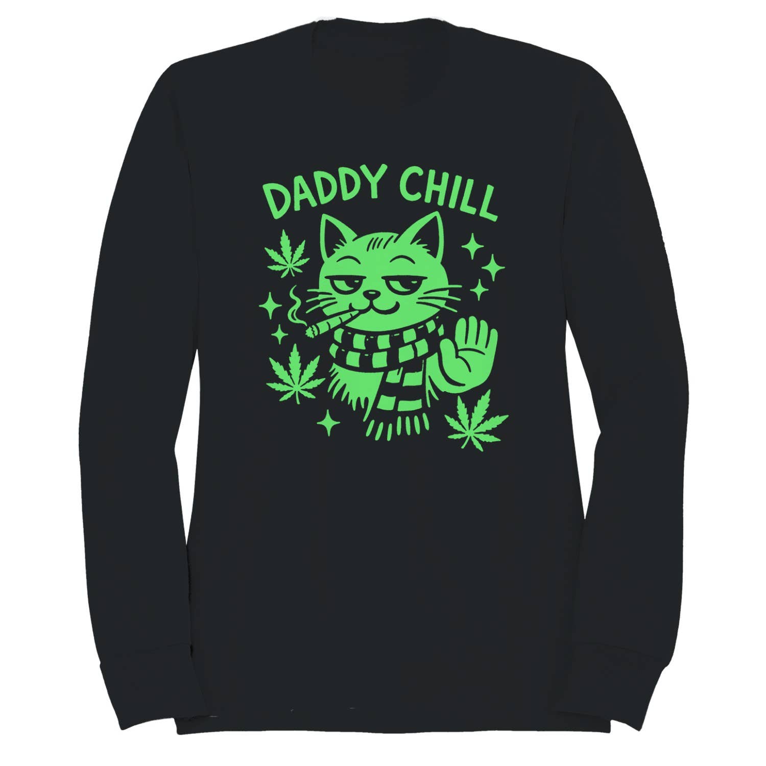 Daddy Chill Smug Men's - Adult & Kids T-Shirts, Sweatshirts & Hoodies apparel design preview 1