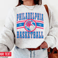 Vintage Philadelphia Basketball Fan Retro 76er - Adult & Kids T-Shirts, Sweatshirts & Hoodies apparel design preview 1