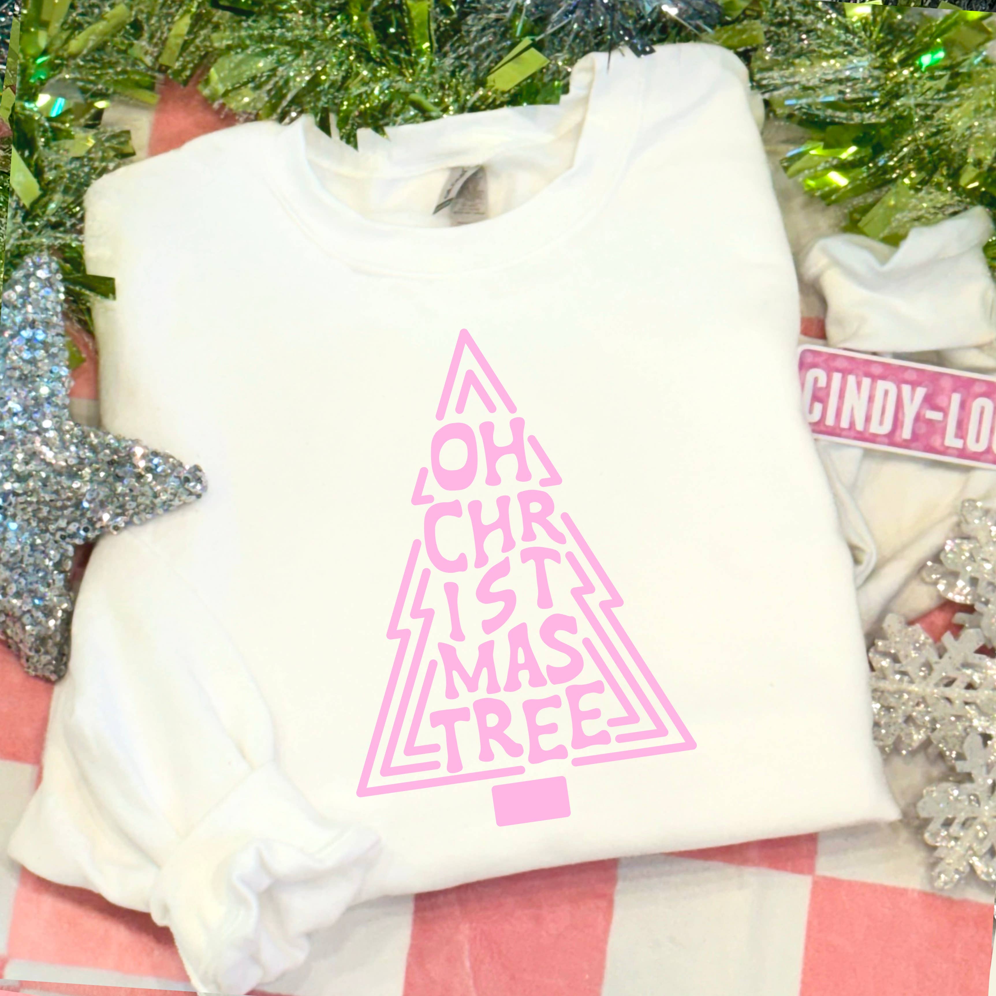 Oh Christmas Tree 2025 Graphic Women'S - Adult & Kids T-Shirts, Sweatshirts & Hoodies apparel design preview 1