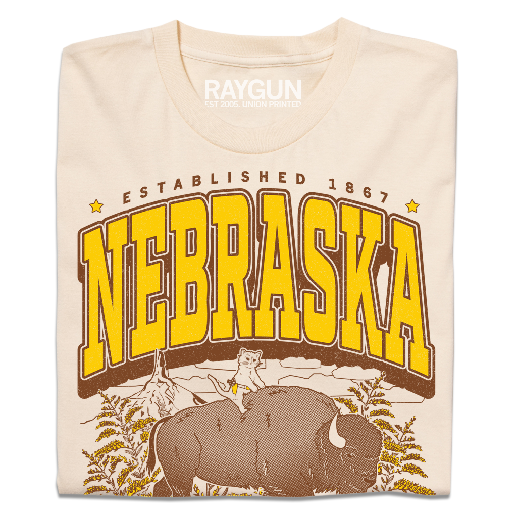 Nebraska Bison Max Collegiate - Adult & Kids T-Shirts, Sweatshirts & Hoodies apparel design preview 1