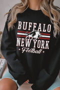 Buffalo New York Graphic Brushed - Adult & Kids T-Shirts, Sweatshirts & Hoodies apparel design preview 1