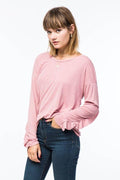 0119 Top with Tie Back Detail SI-8816 - Adult & Kids T-Shirts, Sweatshirts & Hoodies apparel design preview 1