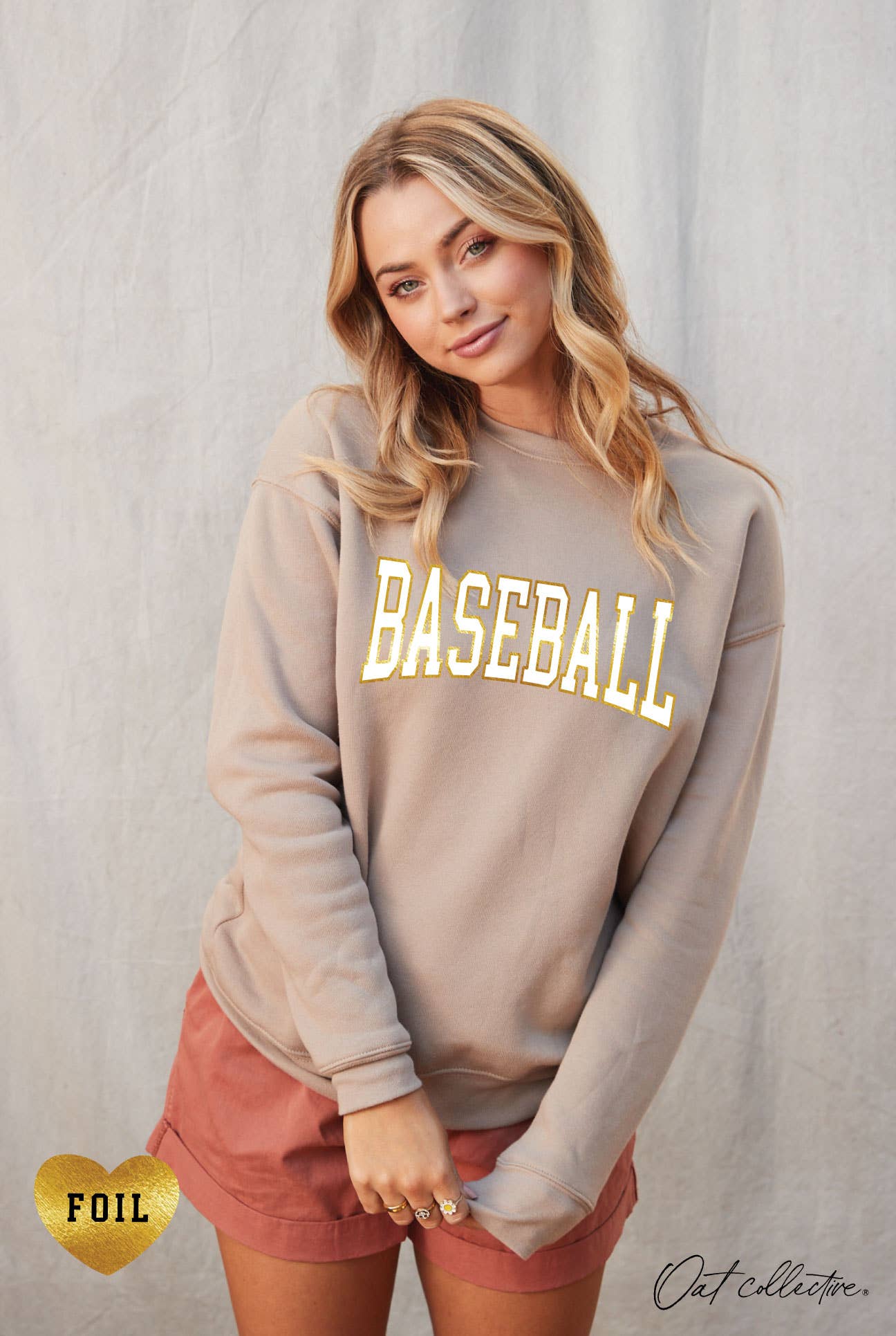 Baseball Foil Graphic - Adult & Kids T-Shirts, Sweatshirts & Hoodies apparel design preview 1