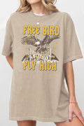Free Bird Fly High Oversize Graphic - Adult & Kids T-Shirts, Sweatshirts & Hoodies apparel design preview 1