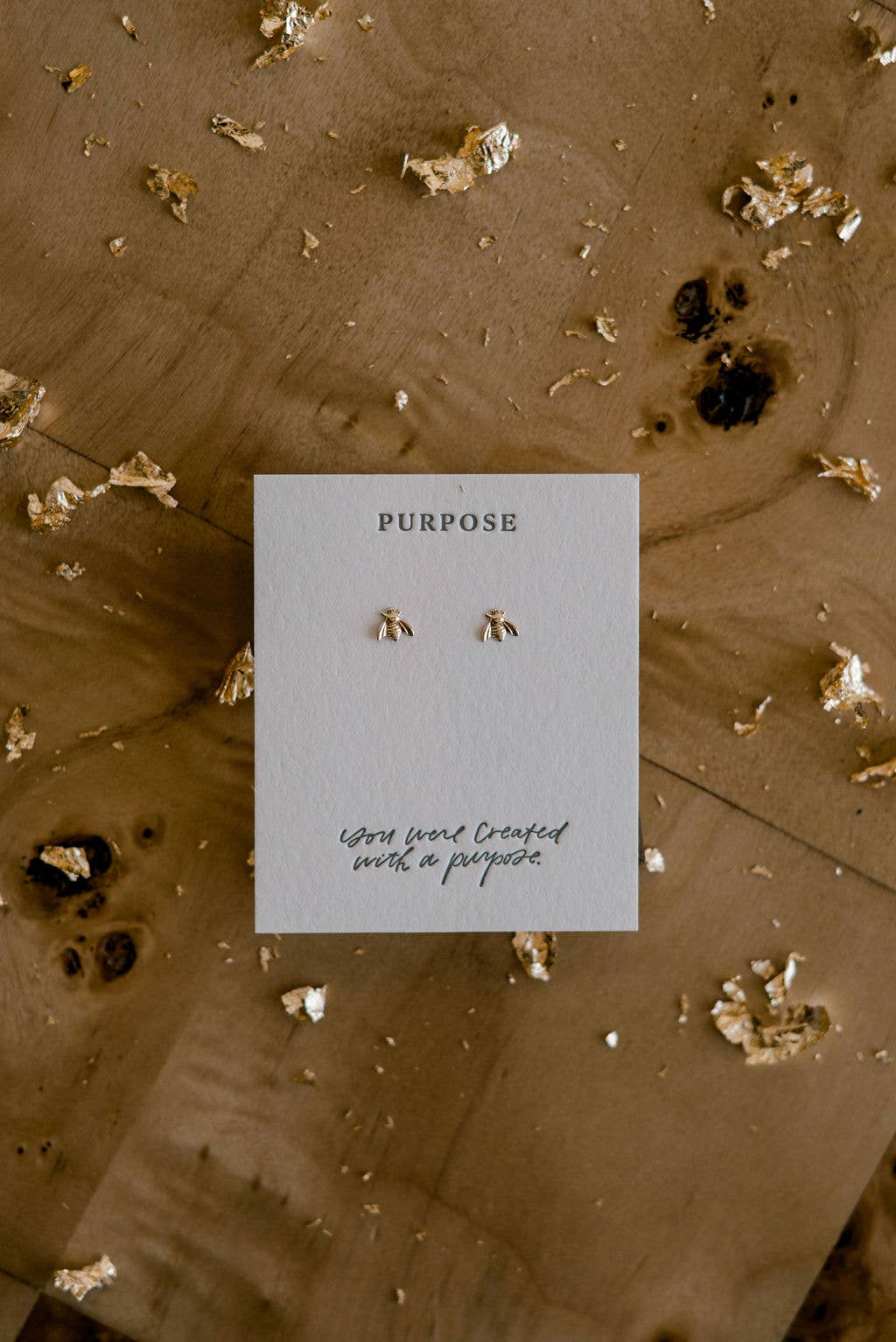 Purpose Earring Studs - Adult & Kids T-Shirts, Sweatshirts & Hoodies apparel design preview 1
