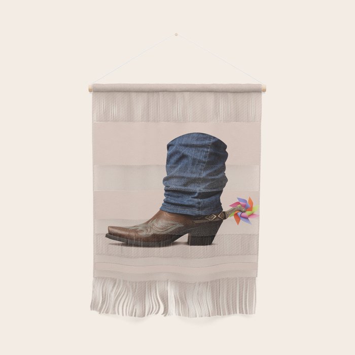 Funny Cowboy Wall Hanging Gallery Image 1 - Adult & Kids T-Shirts, Sweatshirts & Hoodies apparel design preview 1