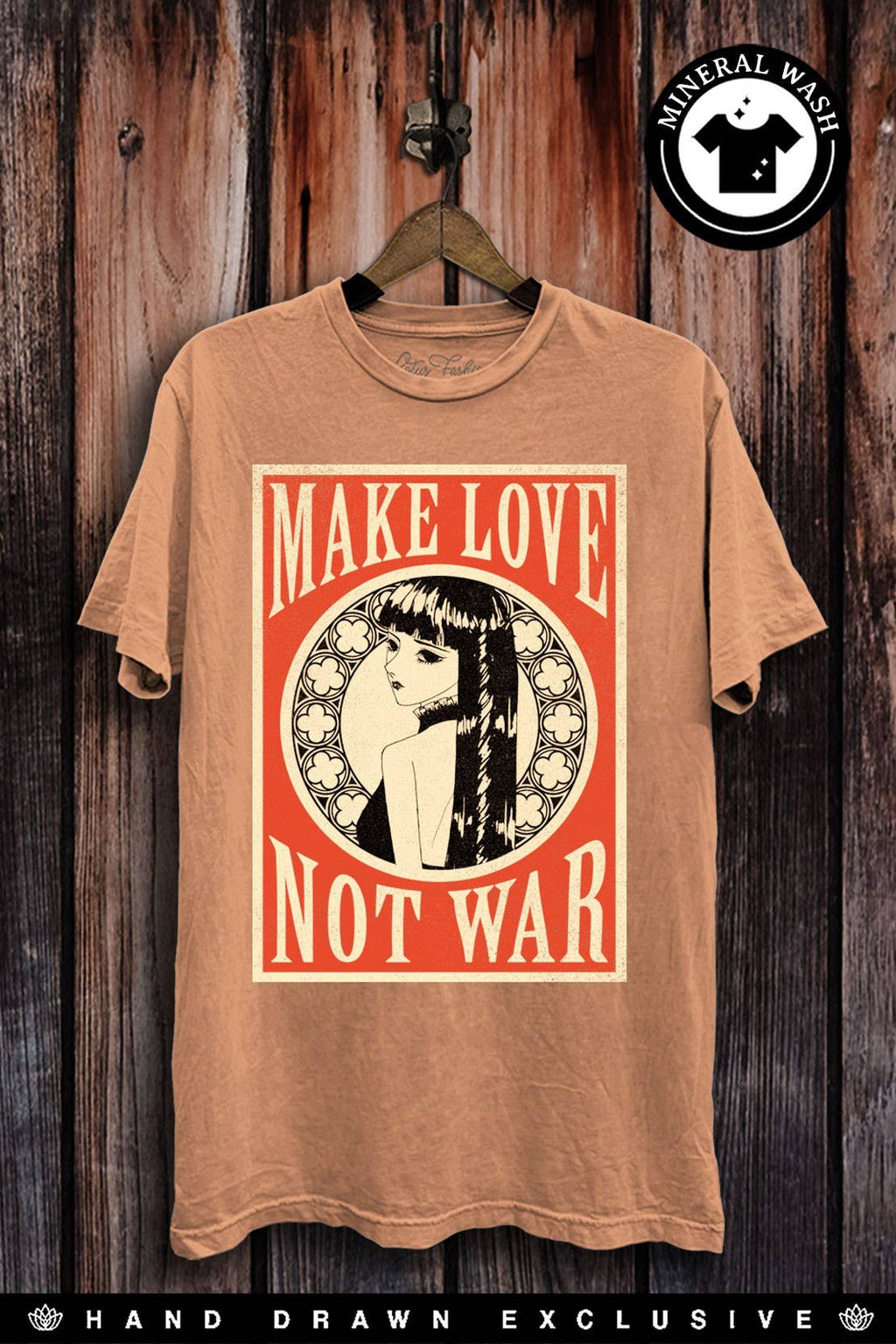 Make Love Not War Graphic Top - Adult & Kids T-Shirts, Sweatshirts & Hoodies apparel design preview 1
