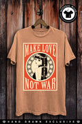 Make Love Not War Graphic Top - Adult & Kids T-Shirts, Sweatshirts & Hoodies apparel design preview 1