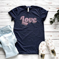 Love Script Valentine's Day Sizes XS-2XL - Adult & Kids T-Shirts, Sweatshirts & Hoodies apparel design preview 1